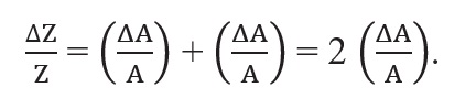 Error in case of a measured quantity raised to a power