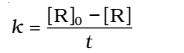 Zero Order Reaction