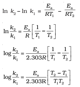 Arrhenius equation