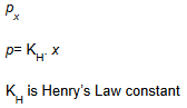 Henry’s Law