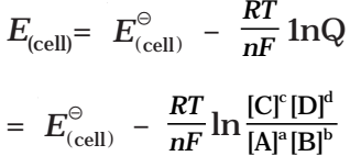 Nernst Equation