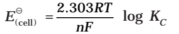 Nernst Equation