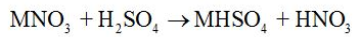 Preparation Nitric acid