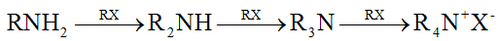 Alkylation of Amine