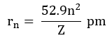 Bohr’s Model