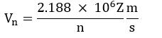 Bohr’s Model