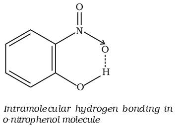 Intramolecular H-bonding