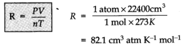 Ideal Gas Equation