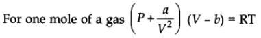 Van der Waals Equation