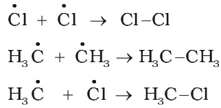 Mechanism of halogenation of alkanes 