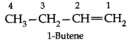 Nomenclature of Alkenes