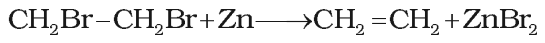 Preparation of Alkene from Dihaloalkanes (dehalogenation)